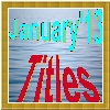 JANUARY 2013 Titles